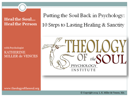 English Course Book: Putting the Soul Back in Psychology: 10 Steps to Lasting Healing and Sanctity